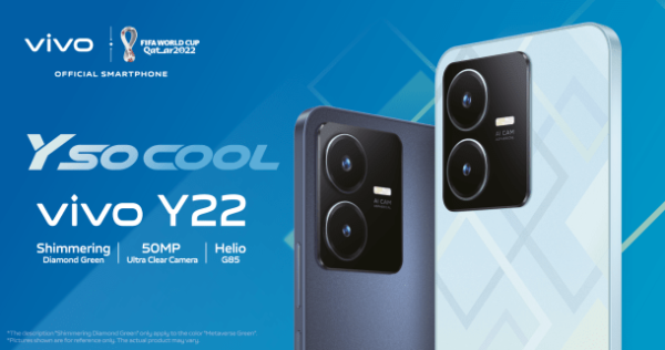 vivo Smartphone Launches Y22 in Kenya with a 50MP Camera